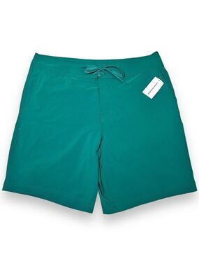 Amazon Essentials Men’s Board Shorts Teal Green Size Large